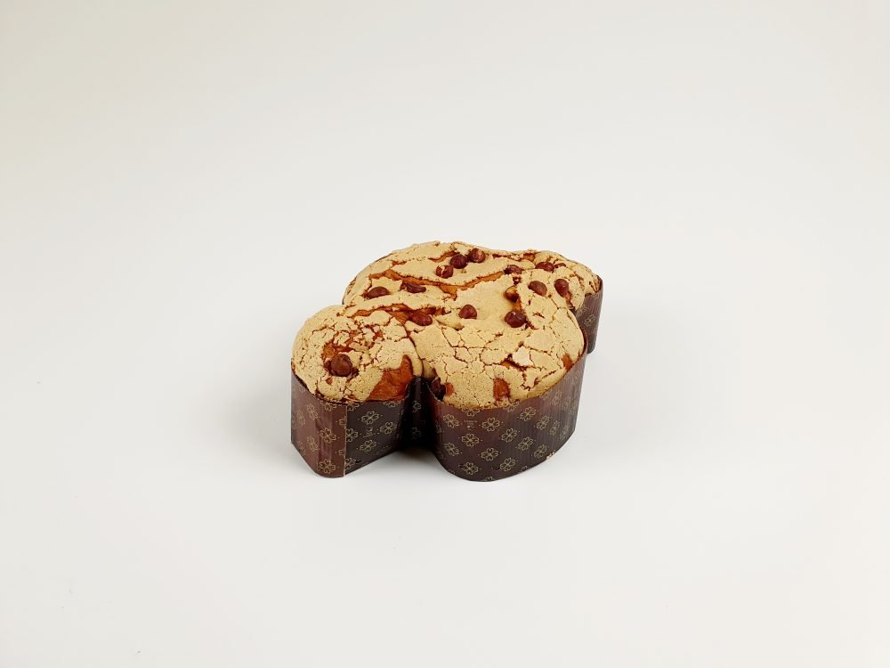 Colomba con pesca, albicocca e mela - 800 g - Incarto trasparente