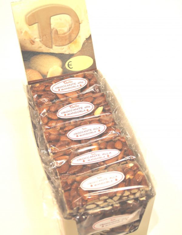 CROCCANTE, MANDORLA , BARRETTA, NATALE, ARTIGIANALE,