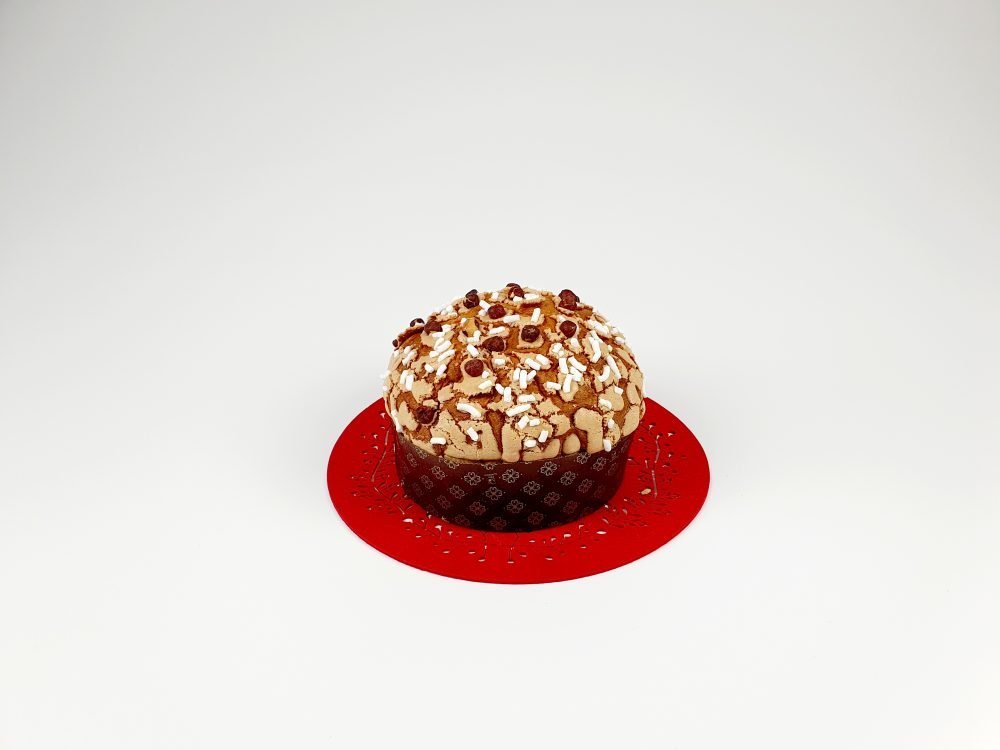 Panettone con marron glaces - 800 g - Incarto Trasparente